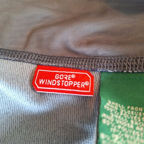 LL Bean Jacket Mens Medium Blue Gore Windstopper Soft Shell Lined Outdoor Hiking - Picture 6 of 14